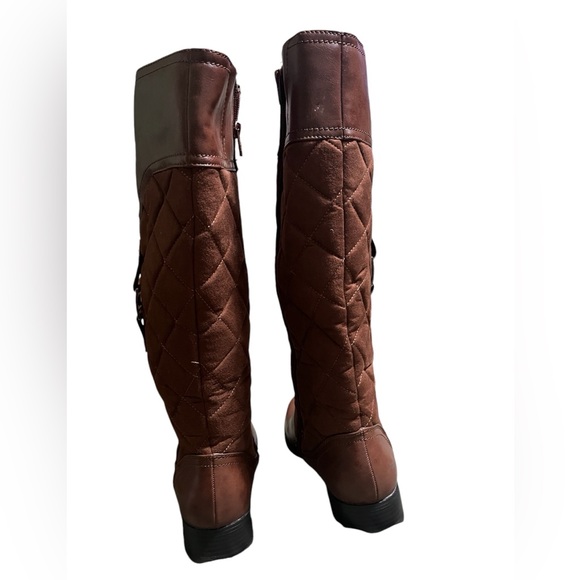 Lifestride X-treme Quilted Boots -Cognac - Picture 4 of 6